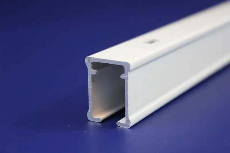 144-Inch Frost White Anodized Track – Model 4005 1