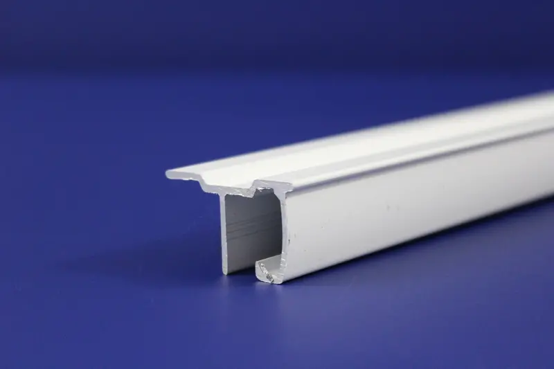 144-Inch White Anodized Track – Model 5000 1