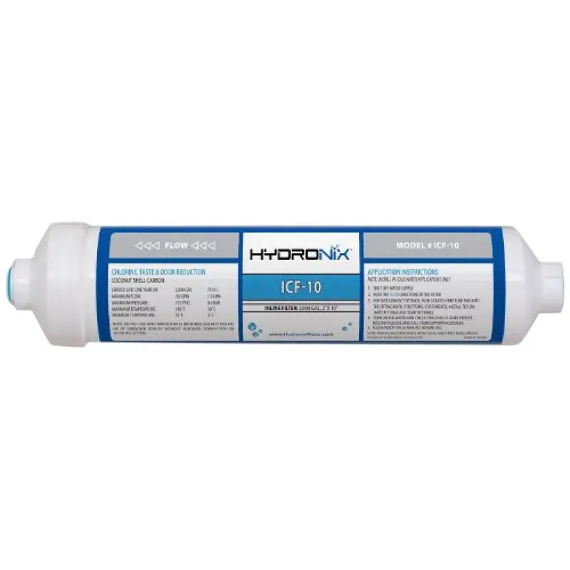 2" X 10" Inline Gac Carbon Filter For Point-Of-Use Applications 1