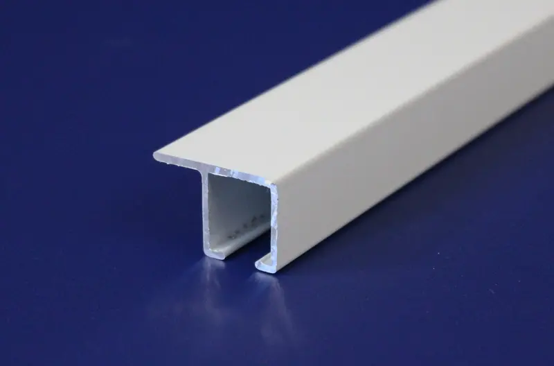 216-Inch Frost White Anodized Track – Model 4004N 1