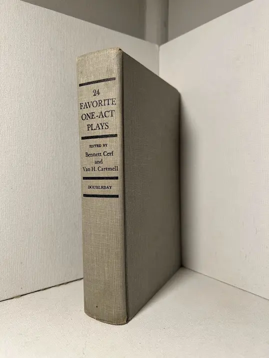 24 Favorite One-Act Plays: An Anthology Edited By Bennett Cerf 1