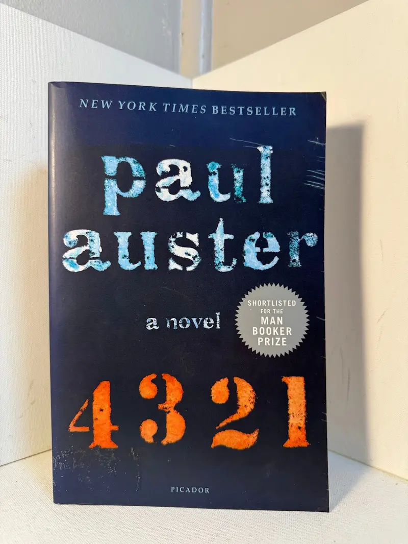 4321: A Novel By Paul Auster 1