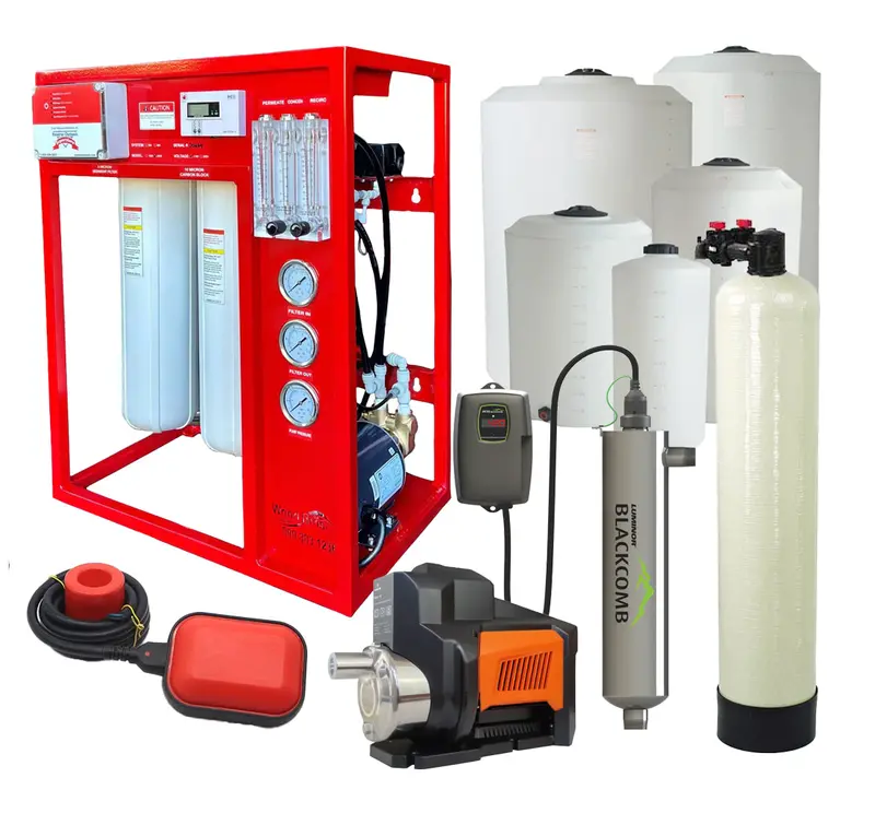 500 Gpd Whole-House Ro System With Storage Tank & Post-Treatment Stages 1