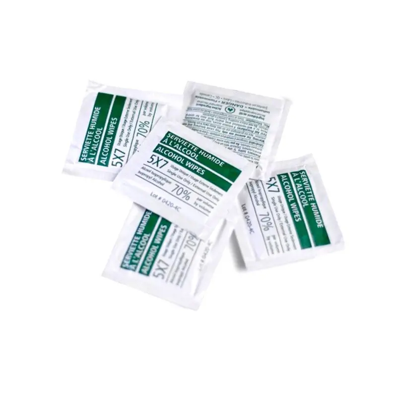 75% Isopropyl Alcohol Sanitizing Wipes (5" X 7") 1