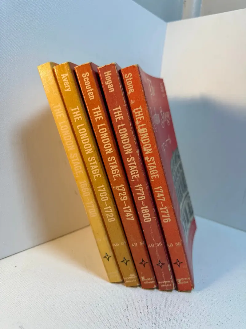 A Comprehensive Critical Survey Of The London Stage – Five-Volume Edition 1