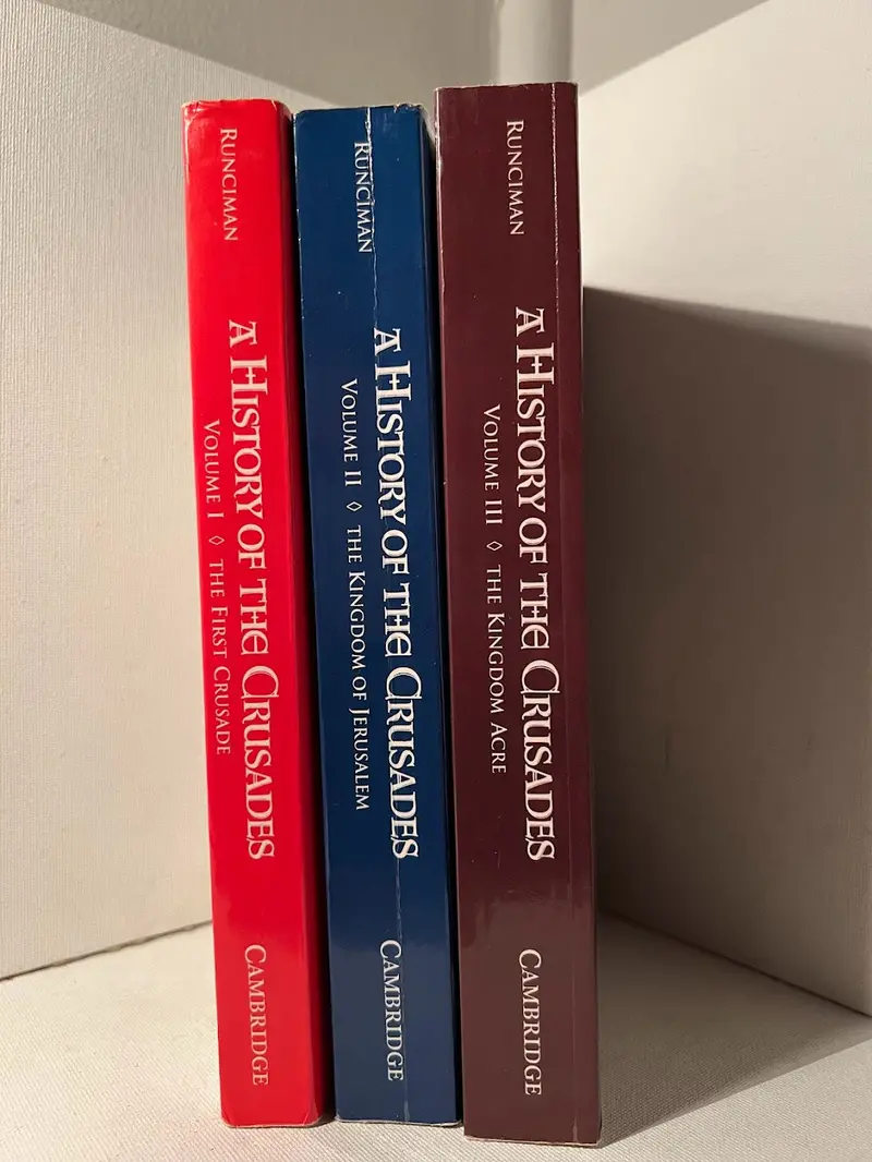 A History Of The Crusades: Comprehensive Three-Volume Scholarly Work By Steven Runciman 1