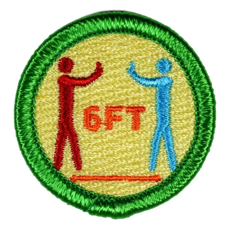 Adult Merit Badge: Social Distancing Practice 1