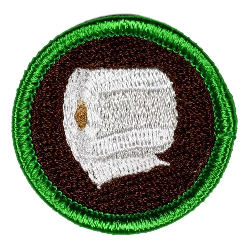 Adult Merit Badge: Toilet Paper Appreciation 1