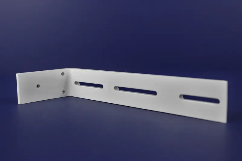 Aluminum Triple Ceiling/Wall Bracket – White Finish 1