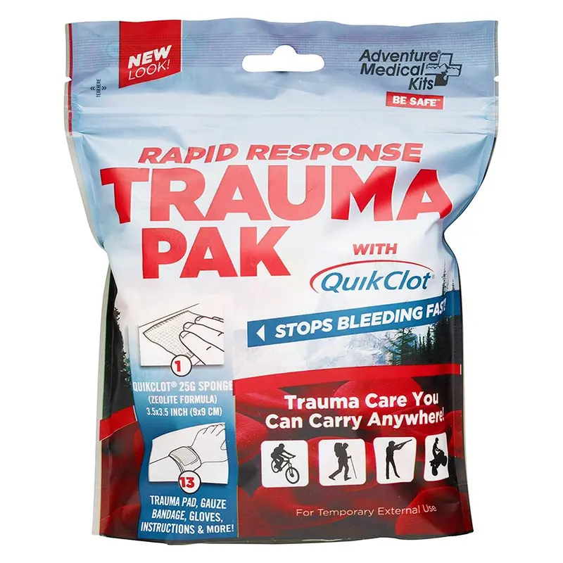 Amk Trauma-Pak With Quikclot Hemostatic Agent 1