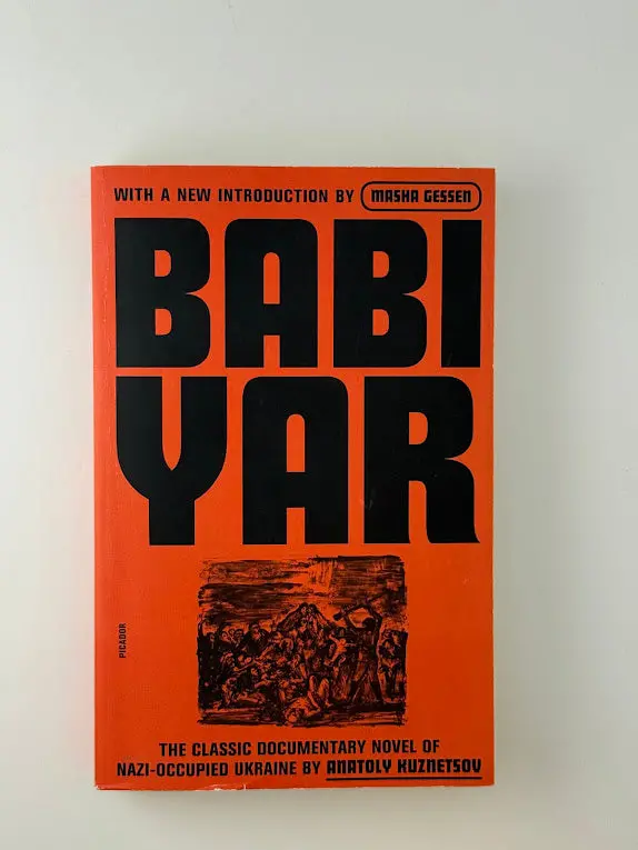 Anatoly Kuznetsov’S Babi Yar: A Document In The Form Of A Novel 1