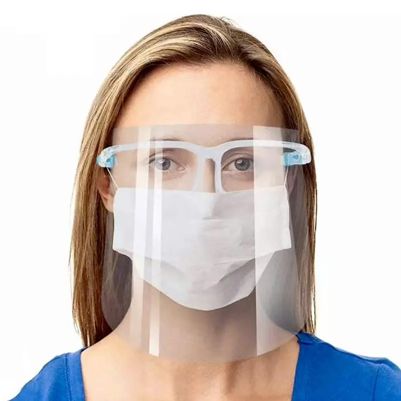 Anti-Fog Eyeglass-Compatible Face Shield For Clear Vision 1