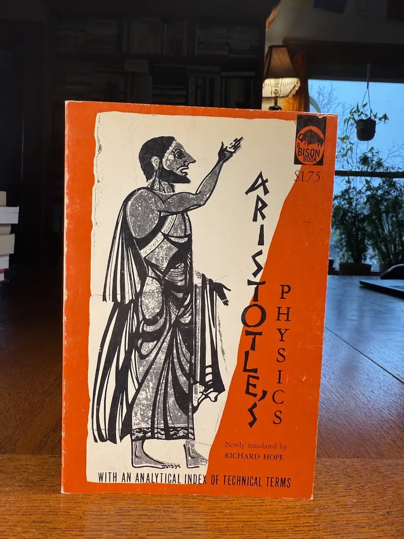 Aristotle’S Physics: A Translation And Philosophical Commentary 1