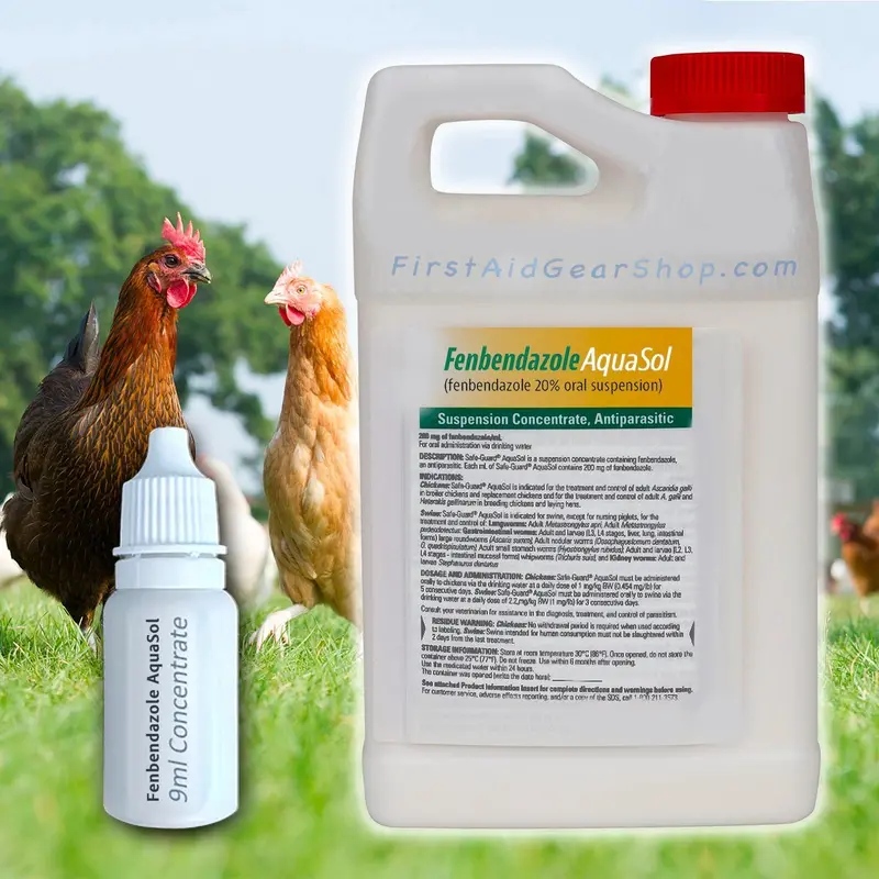 Backyard Chicken Mite & Worm Control Bundle 1