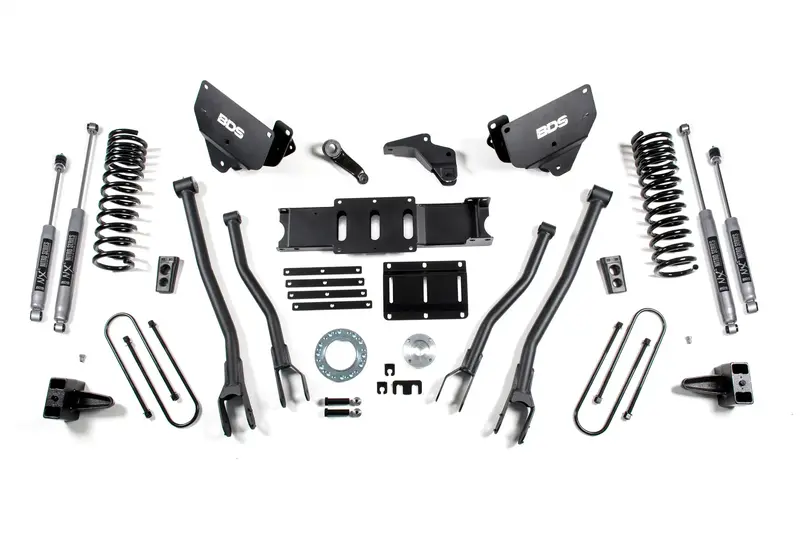 Bds 5.5-Inch 4-Link Lift Kit Bds1608H For 2013–2018 Ram 3500 (Gas Engine) 1