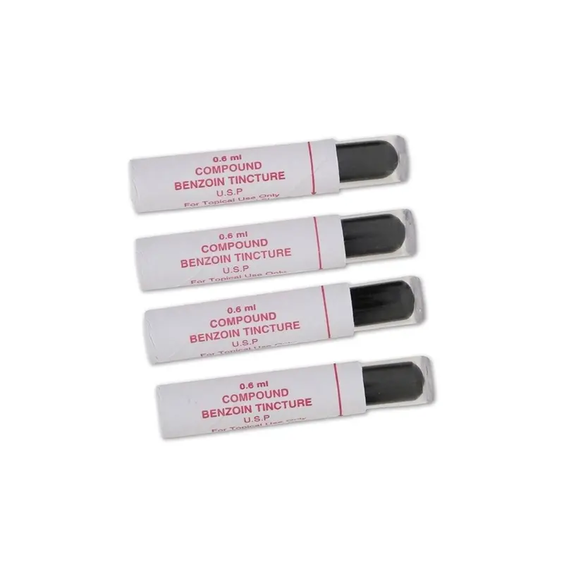 Benzoin Tincture Ampules For Wound Adhesion Support