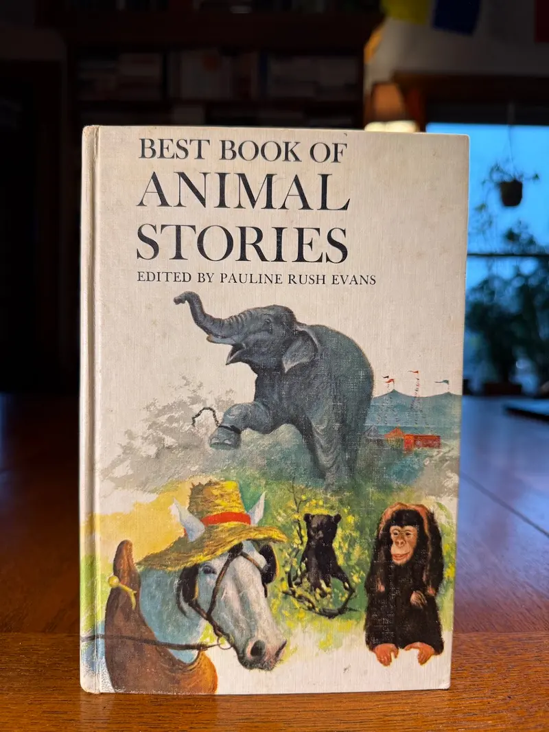 Best Book Of Animal Stories — Edited By Pauline Rush Evans 1
