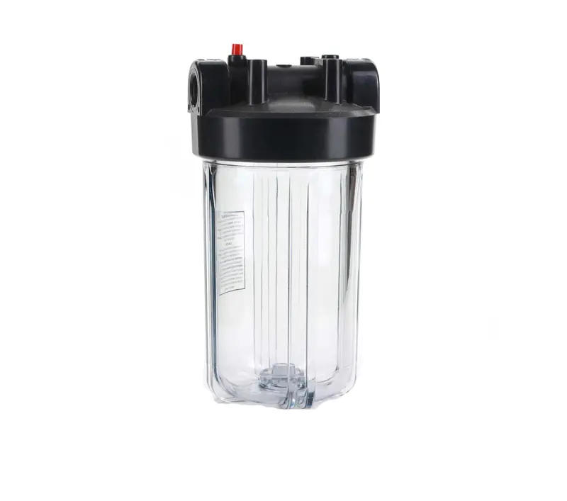 Big Blue 10-Inch Clear Filter Housing – 1" Npt Thread, Heavy-Duty Polypropylene Construction 1