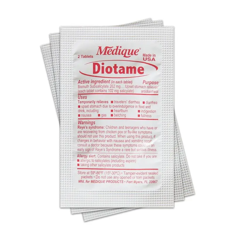 Bismuth Subsalicylate Digestive Relief – Single-Dose Packet 1