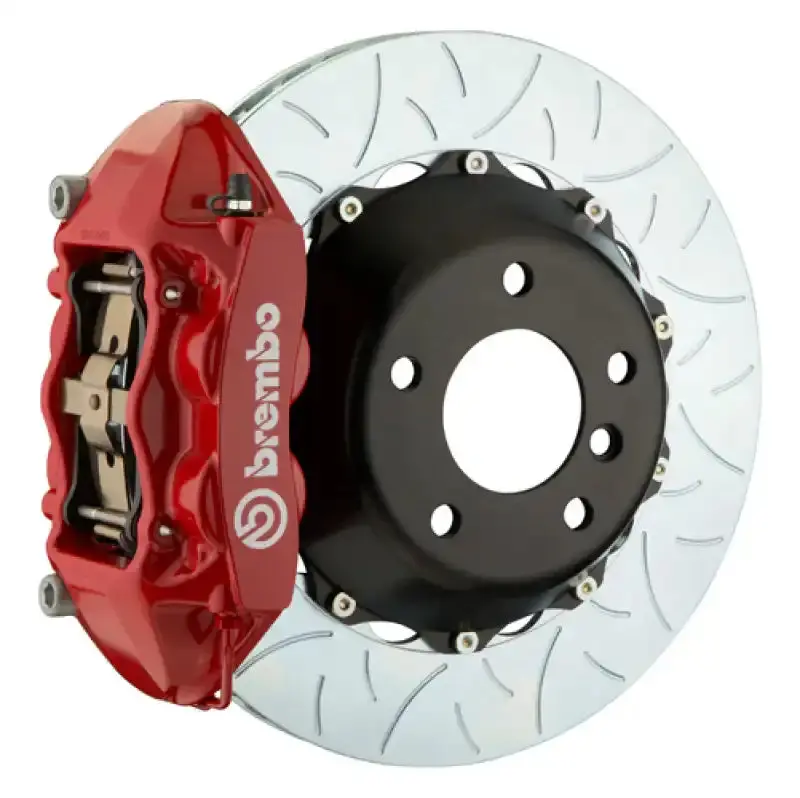 Brembo Gt Rear Brake Kit – 380X28Mm Two-Piece Slotted Rotors For 2012–2016 Porsche 991.1 Carrera S (Pccb-Equipped) 1