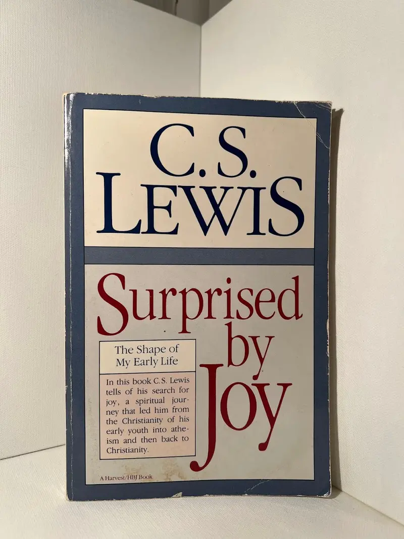 C.S. Lewis’S Spiritual Autobiography: Surprised By Joy 1