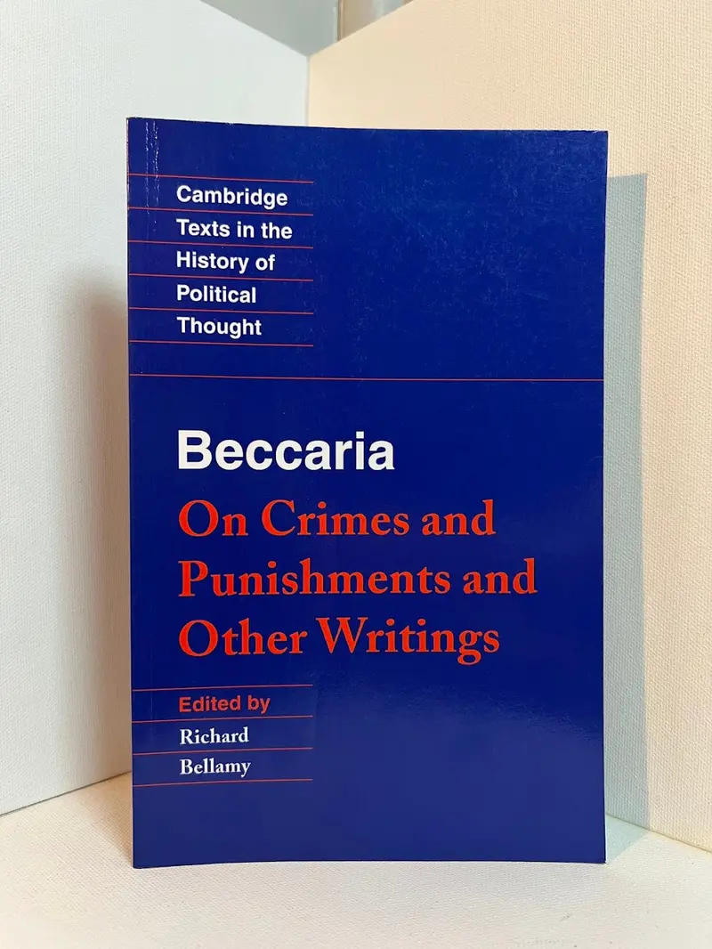 Cesare Beccaria'S Foundational Treatise On Justice And Legal Reform 1