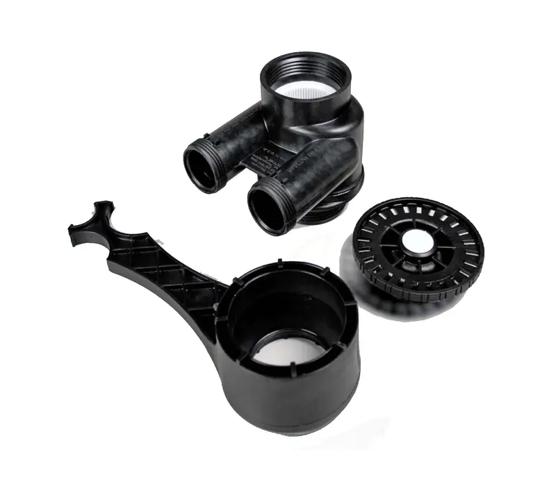 Clack D-Series 1" Inlet/Outlet Control Valve With Integrated Vent Trap 1