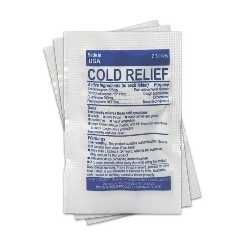 Cold And Flu Symptom Relief – Single-Dose Packet 1