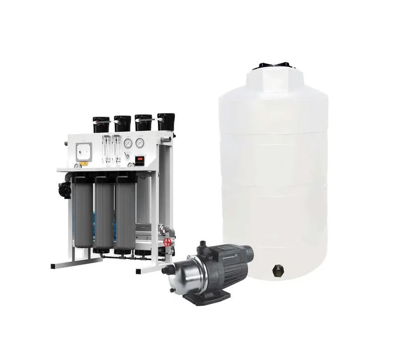 Complete 8800 Gpd Commercial Ro System With Post-Treatment 1