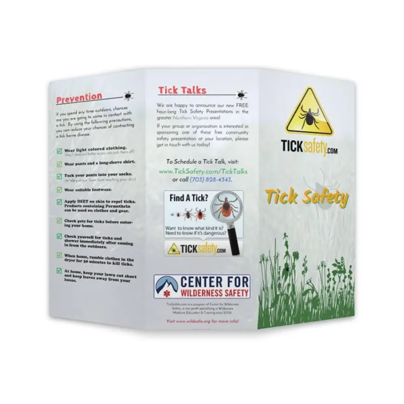 Comprehensive Tick Safety Information Brochure 1