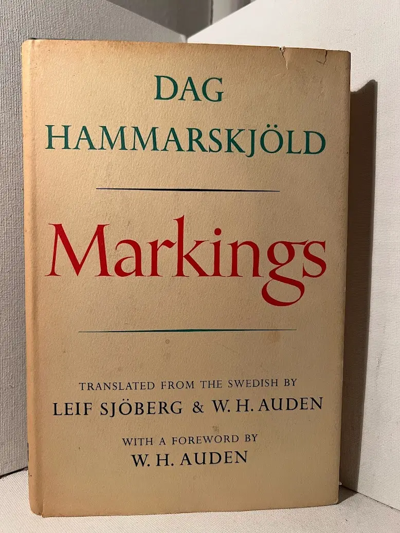 Dag Hammarskjöld'S Spiritual Reflections Markings 1