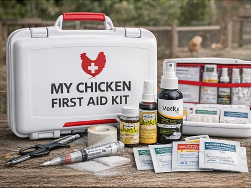 Deluxe Backyard Chicken Emergency Care Kit 1