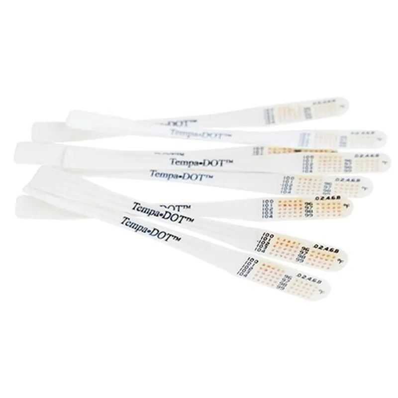 Disposable Tempa-Dot Temperature Indicator Strips 1