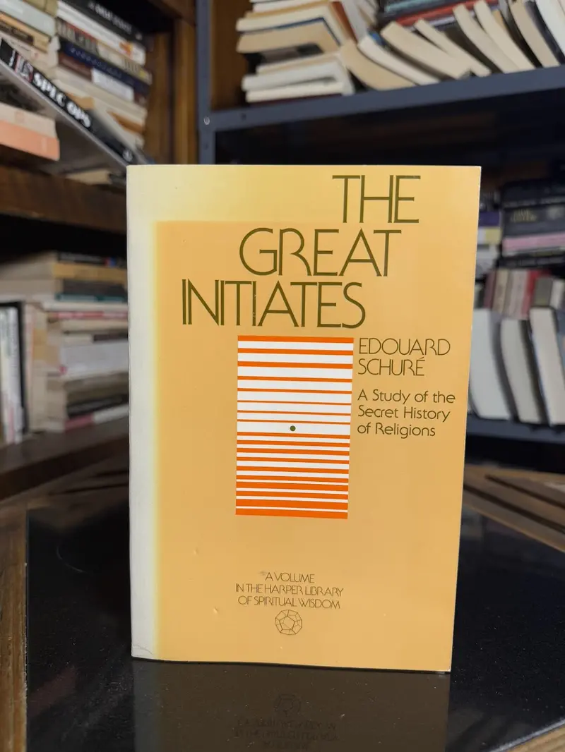 Édouard Schuré'S The Great Initiates: Secret History Of Religions 1
