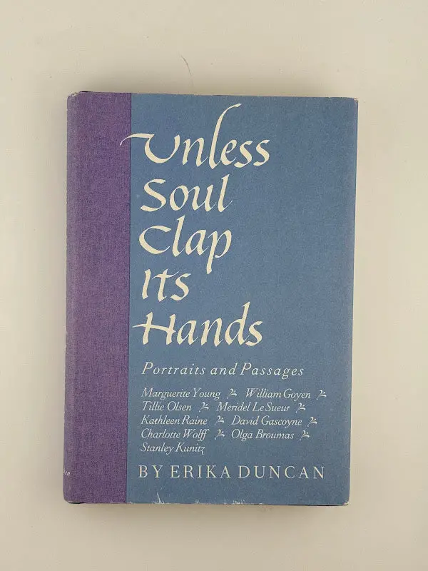 Erika Duncan'S Unless Soul Clap Its Hands 1