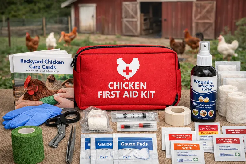 Essential Backyard Chicken First Aid Kit 1