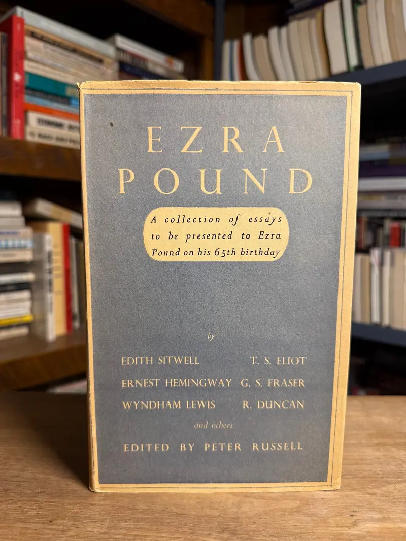 Ezra Pound: Critical Perspectives – Edited By Peter Russell 1
