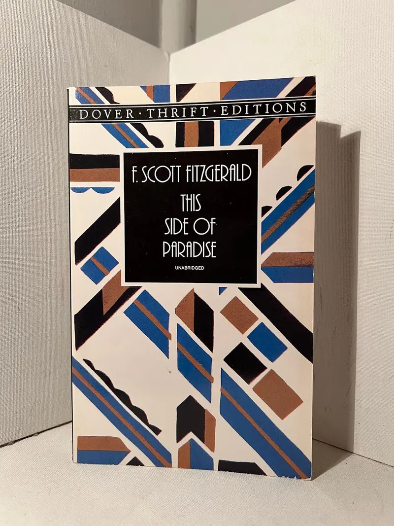F. Scott Fitzgerald'S Literary Landmark: This Side Of Paradise (Reissue) 1