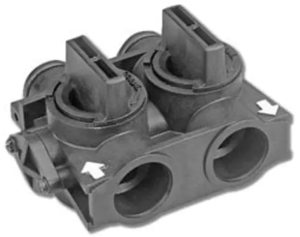 Fleck 3/4" Plastic Bypass Valve Assembly (60049) 1