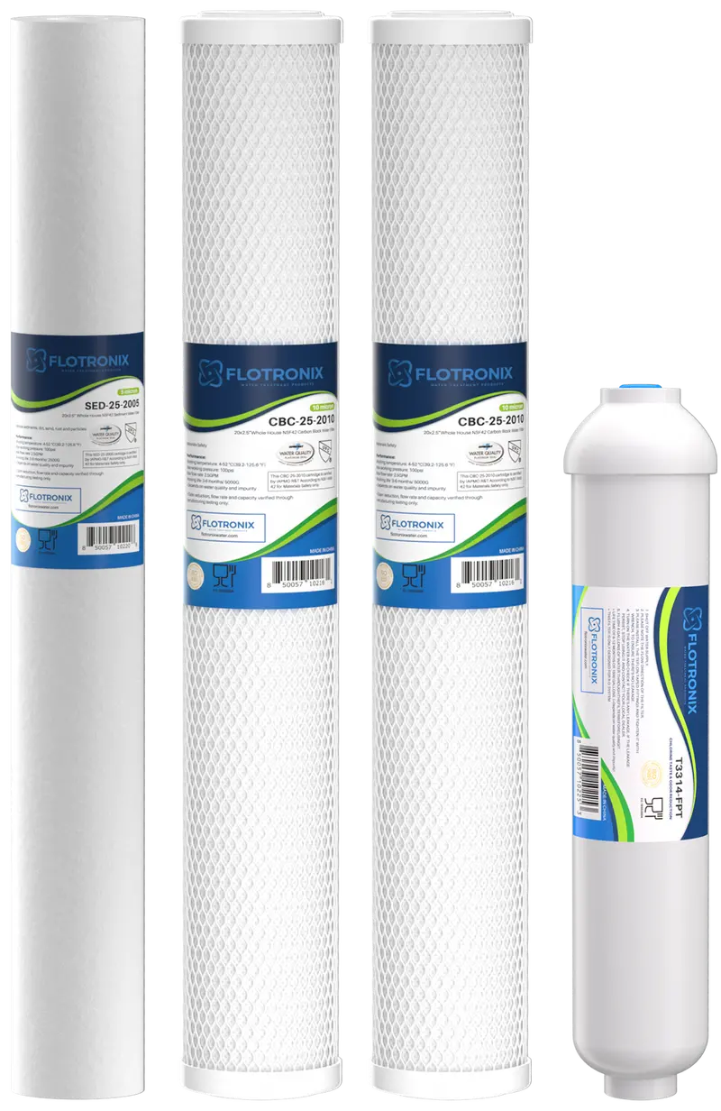 Flotronix Replacement Filter Kit For Hague Lc100 Ro System 1