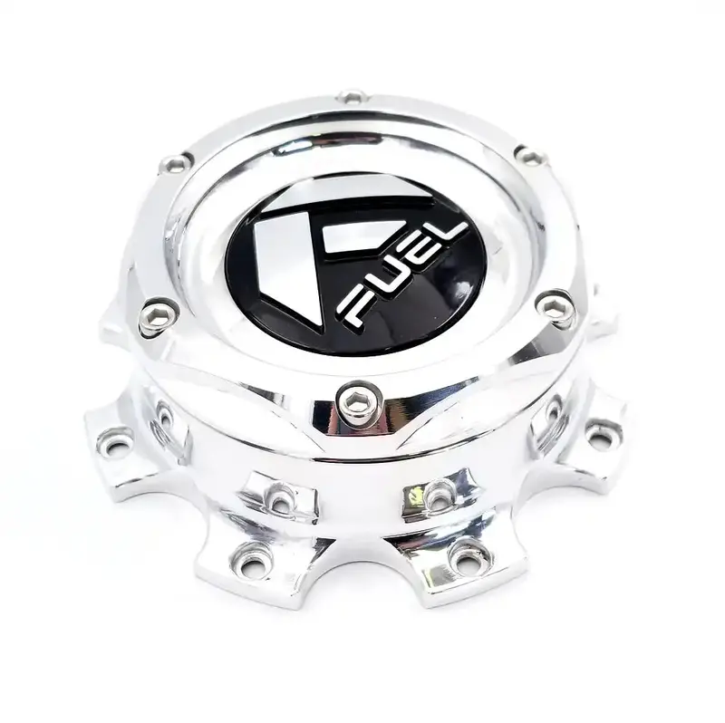 Fuel Off-Road 1004-58-08H Polished Billet Wheel Center Cap – Fits 8X6.5" / 8X170Mm Hubs 1