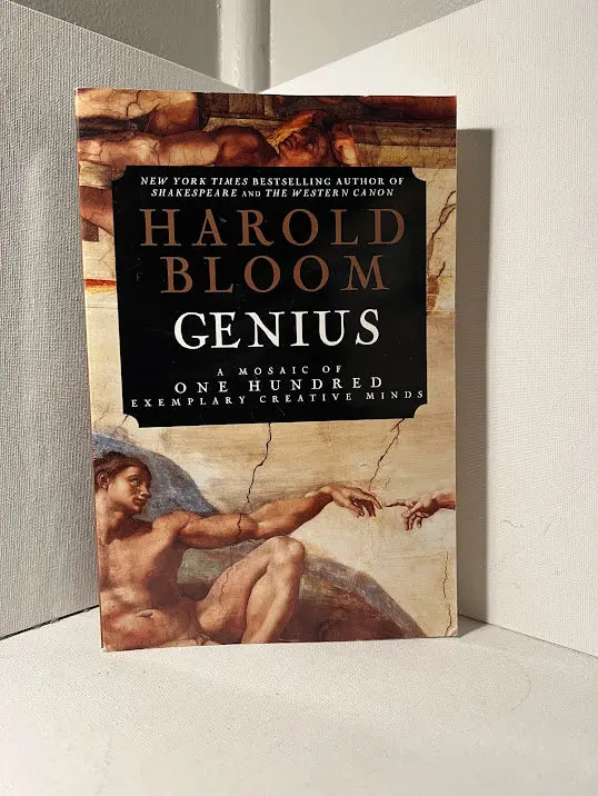 Genius: Literary Criticism And The Creative Mind By Harold Bloom 1