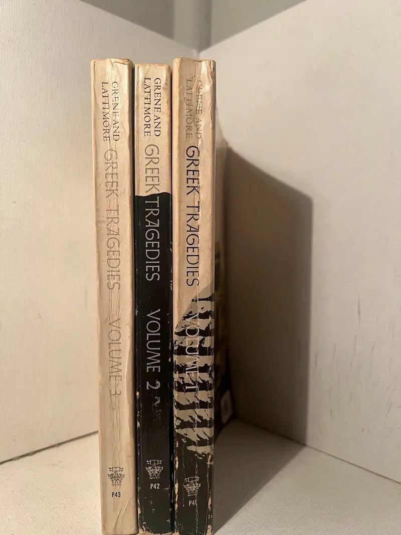 Greek Tragedies, Volume I–Iii: Edited And Translated By David Grene And Richard Lattimore 1