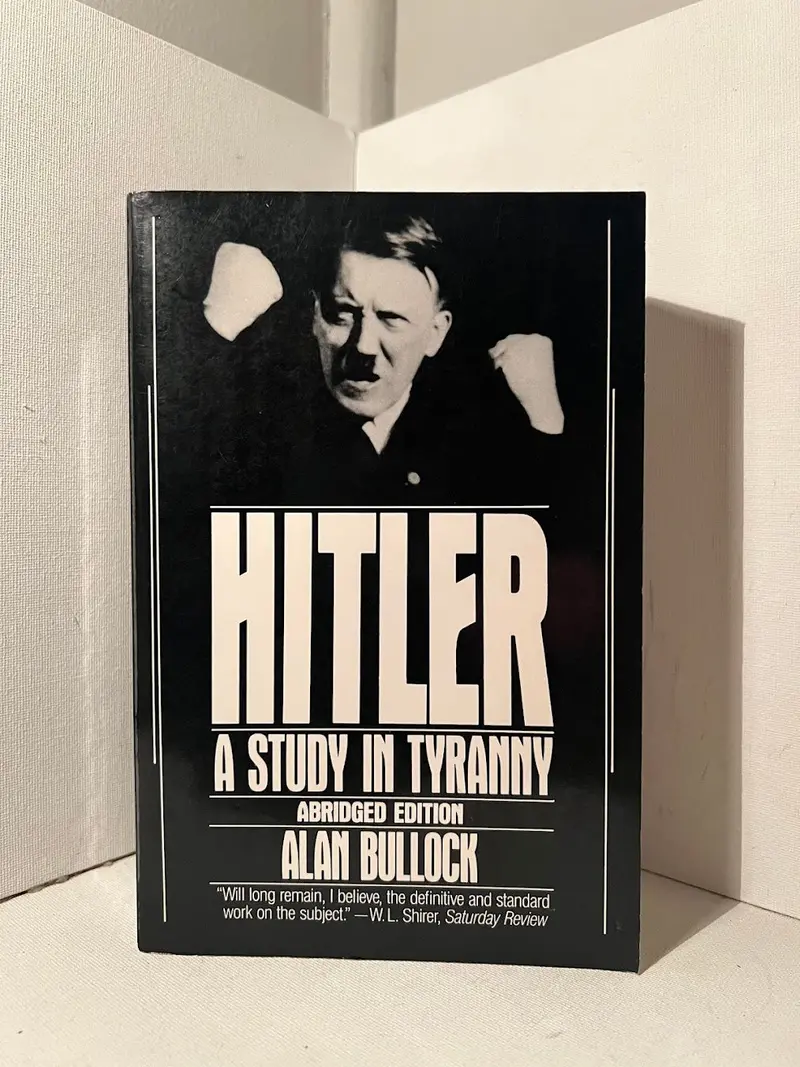Hitler: A Study In Tyranny — Definitive Biography By Alan Bullock 1