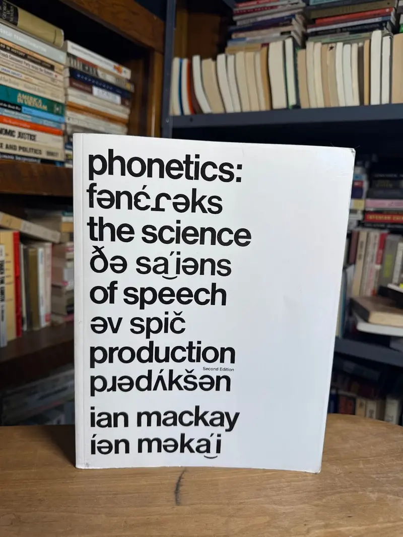 Ian Mackay'S Introductory Text On Speech Phonetics 1