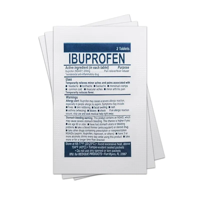 Ibuprofen Pain & Inflammation Relief – Single-Dose Packet 1