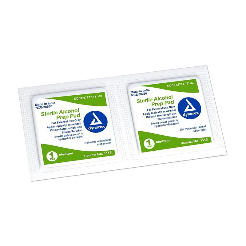 Isopropyl Alcohol Prep Pads – Sterile Single-Use Wipes 1