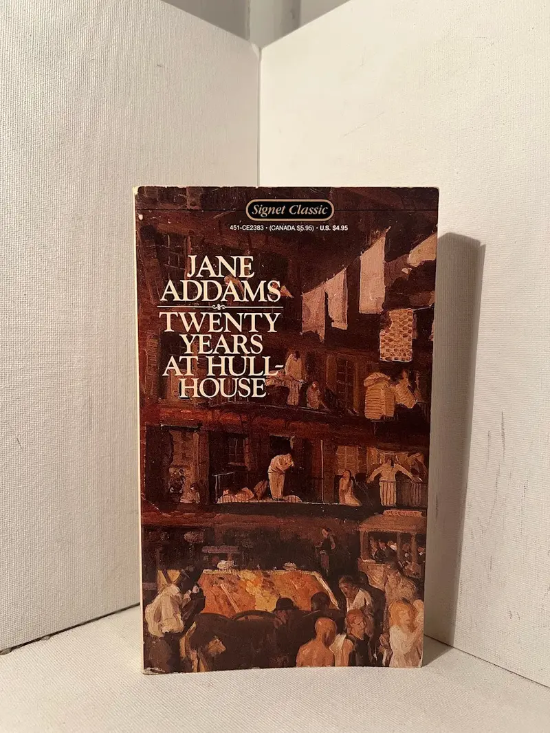 Jane Addams' Twenty Years At Hull House 1