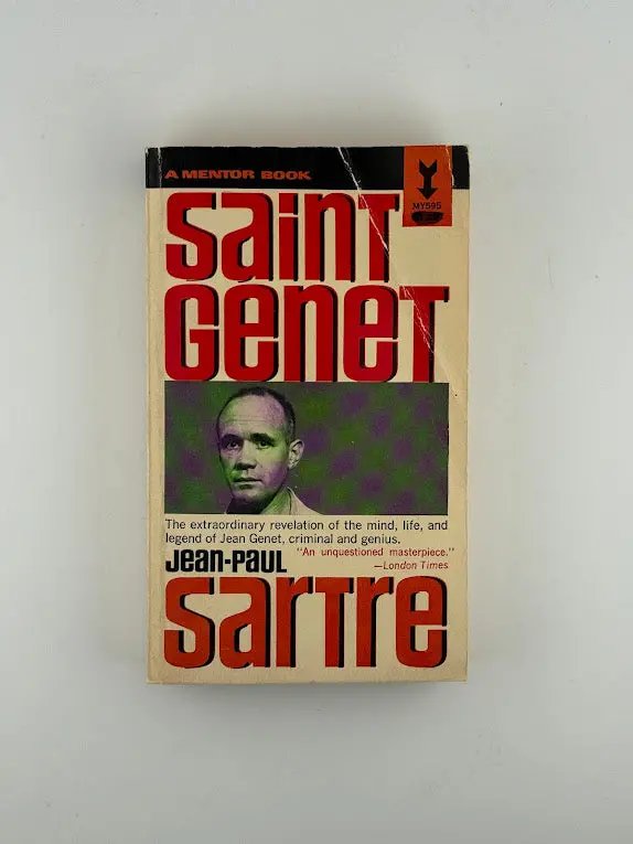 Jean-Paul Sartre'S Saint Genet: Actor And Martyr 1