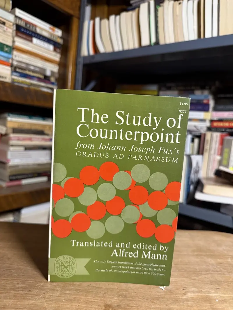 Johann Joseph Fux'S Foundational Music Theory Text: The Study Of Counterpoint 1